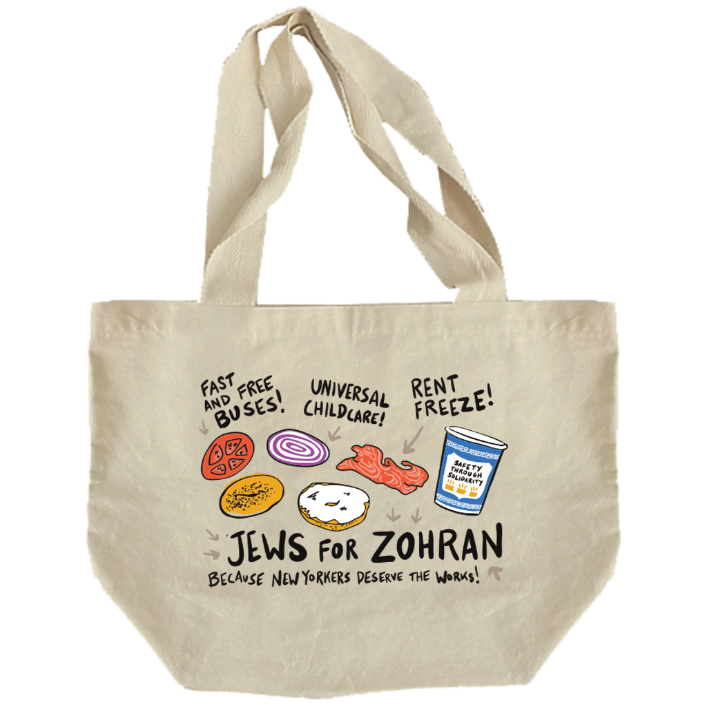 Jews for Zohran Tote Bags