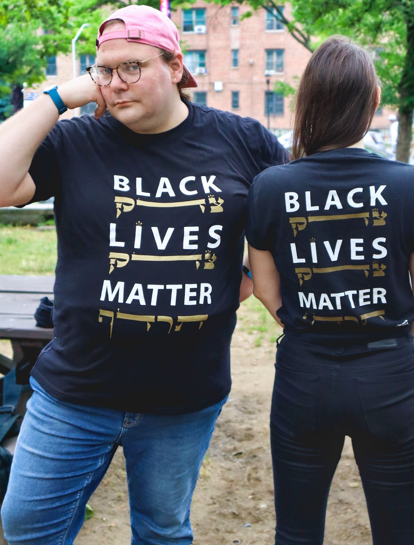 Unisex T-Shirt - Jews for Black Lives (Front and Back Print)