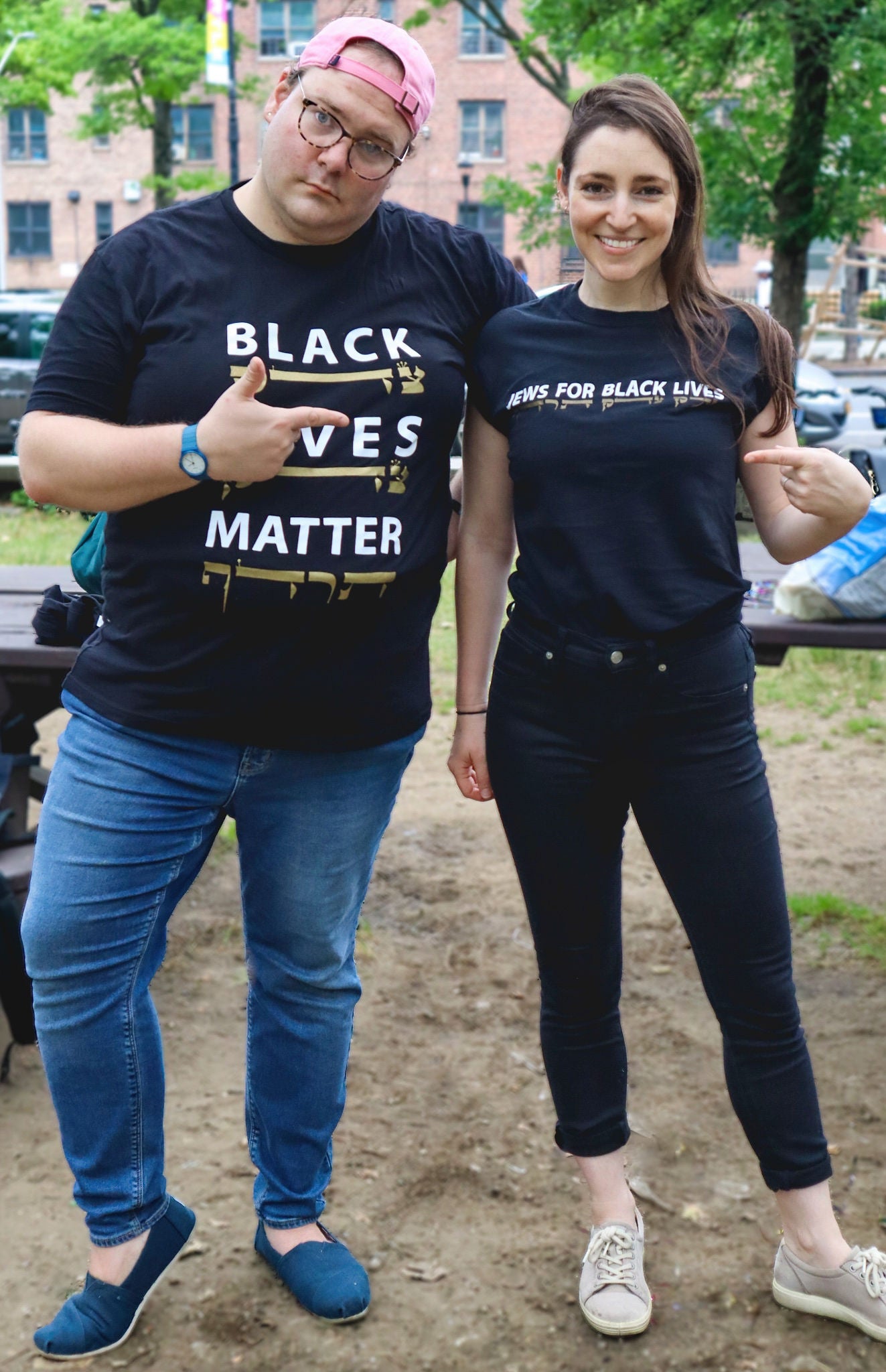 Unisex T-Shirt - Jews for Black Lives (Front and Back Print)