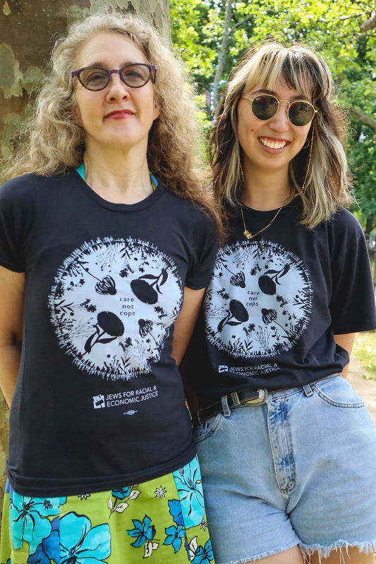 Unisex T-Shirt - care not cops