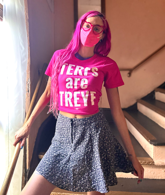 TERFs are TREYF T-Shirts (PINK)