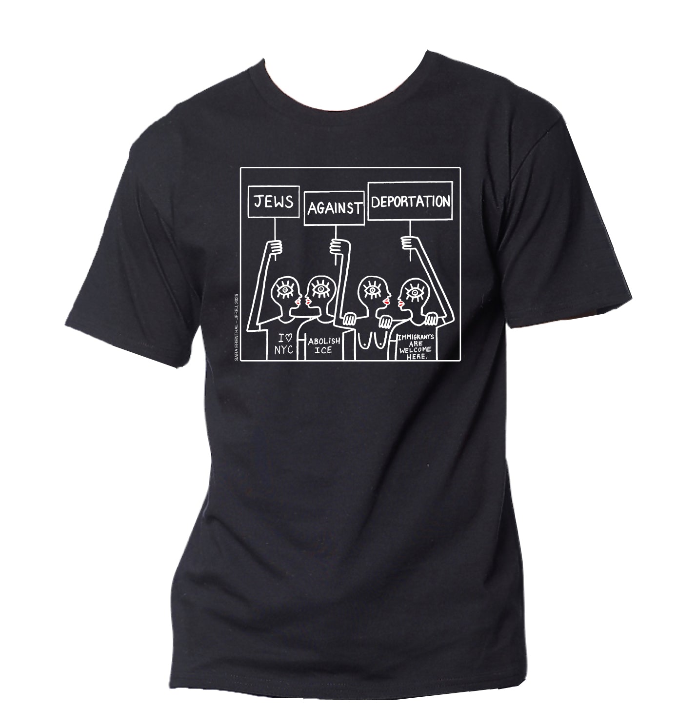 Jews Against Deportation T-Shirt - Pre Order!